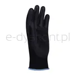 Rękawice Donau Safety Pu Black, Kat. Ii, Rozm. 9, Czarne - 3