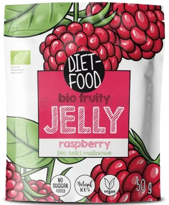 Żelki owocowe malina BIO 50g