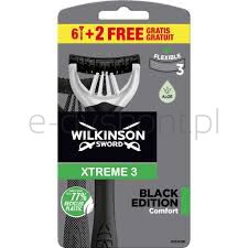 Wilkinson Sword Xtreme3 Black Edition 6+2