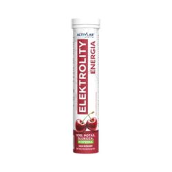 Activlab Elektrolity Energia Smak Wiśniowy (Tuba/20 Tab.) Suplement Diety.