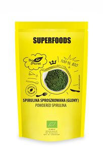 Spirulina Sproszkowana Bio 200 G - Bio Planet [BIO]