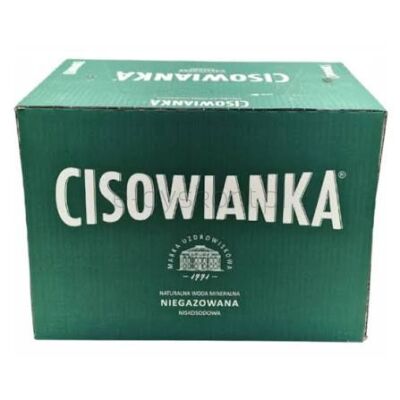 Cisowianka Woda Mineralna Niegazowana 700ml Szkło