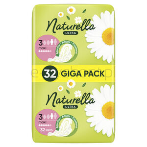 Naturella Podpaski Ze Skrzydełkami Ultra Maxi Rozmiar 3 32 Szt.
