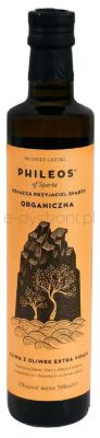 Phileos Oliwa z Oliwek extra virgin Sparta BIO 500ml