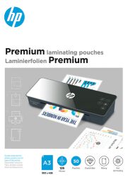 Folie Laminacyjne Hp Premium, A3, 125 Mic, 50 Szt., Przezroczyste/Połysk
