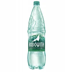 Rodowita z Roztocza woda mineralna gazowana 1,5L <br>(Paleta 456 szt.)