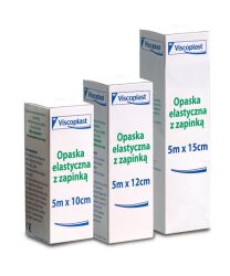 Viscoplast Opaska elastyczna z zapinką 10cmx5m