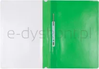 Office Products Skoroszyt, Pp, A4, Miękki, 100/170Mikr., Zielony  - 2