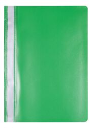 Office Products Skoroszyt, Pp, A4, Miękki, 100/170Mikr., Zielony 