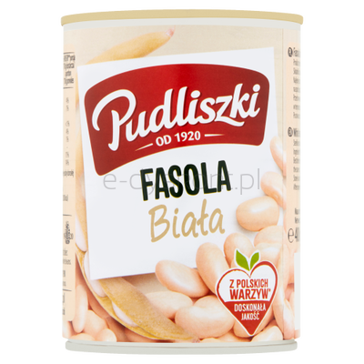 Pudliszki Fasola Biała 400G