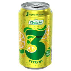 Napój Zbyszko 3 cytryny 330ml