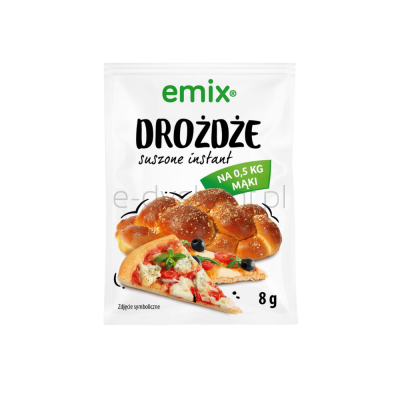 Emix Drożdze Suszone instant 8g