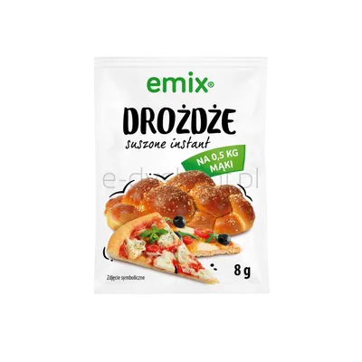 Drożdze suszone instant emix 8g