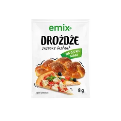 Drożdze suszone instant emix 8g