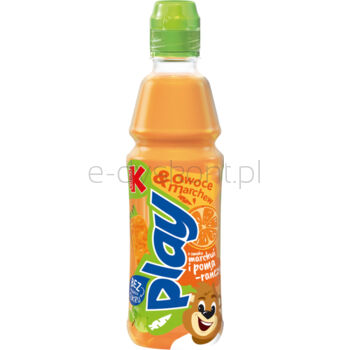 Kubuś Play! Napój z marchwi i owoców marchew jabłko pomarańcza 400 ml