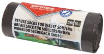 Office Products Worki na śmieci domowe do segregacji odpadów BIO, mocne (LDPE), 120l, 10szt., brązowe - 2