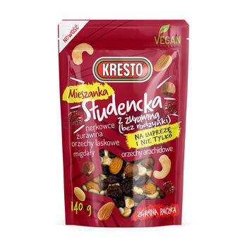 Kresto Mieszanka Studencka Z Żurawiną 140G