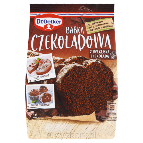 Dr.Oetker Babka Czekoladowa Z Belgijską Czekoladą 365G