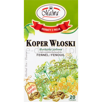 Malwa Herbatka Koper Włoski Ziołowa20 Torebek (20X1,5 G)