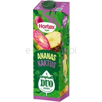 Hortex Tropical Duo Napój Ananas Kaktus Karton 1L
