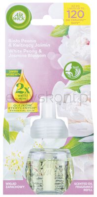 Air Wick Wkład do elektrycznego odświeżacza peonia-jaśmin, 19ml