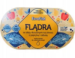 Evrafish Flądra W Oleju Z Papryką I Cebulą 170 G