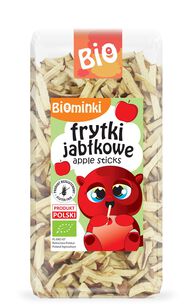 Frytki Jabłkowe Bezglutenowe Bio 50 G - Biominki [BIO]