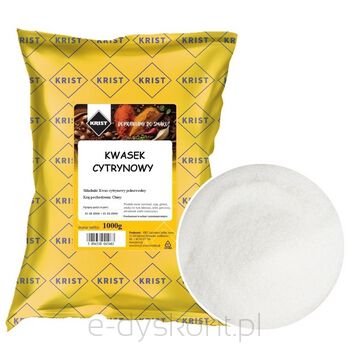 Krist Kwasek cytrynowy 1000g