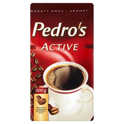Pedro'S Active Kawa Mielona Vac 500G