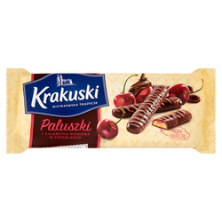 Krakuski Paluszki Z Galaretką Wiśniową W Czekoladzie 144G