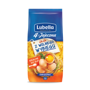Lubella Makaron 4-Jajeczna Świderki 250 G