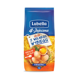 Lubella Makaron 4-Jajeczna Świderki 250 G