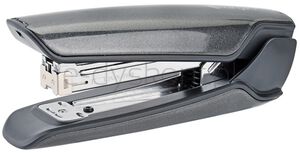 Kangaro Zszywacz Nowa-335S/S, zszywa do 30 kartek, metalowy, w pudełku PP, metaliczny szary