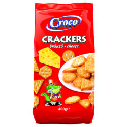 Croco krakersy ser 400 g