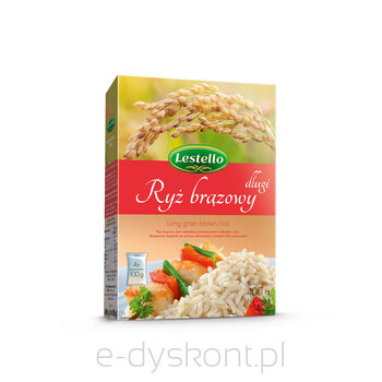 Lestello Ryż Brązowy 4X100G