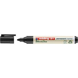 Edding Marker permanentny e-21 ecoline, 1,5-3mm, czarny [BIURO]