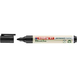 Edding Marker permanentny e-21 ecoline, 1,5-3mm, czarny