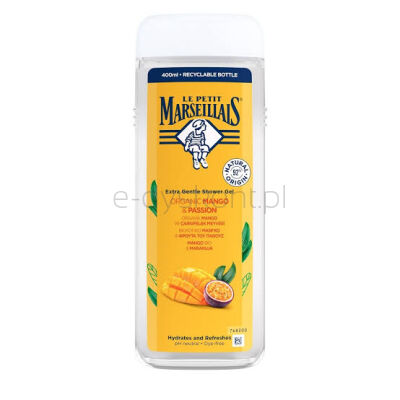 Le Petit Marseillais Żel Pod Prysznic Mango Bio  Marakuja 400 Ml