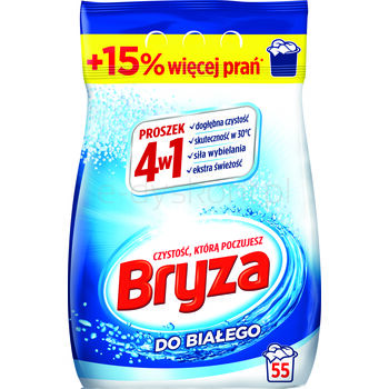 Bryza 4w1 Proszek WHITE 3,575kg / 55 prań