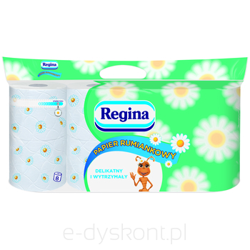 Regina Papier Toaletowy Papier Rumiankowy 8 Rolek