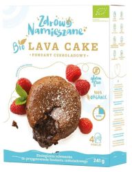Zdrowo Namieszane LAVA CAKE fondant czekoladowy BIO 241 g