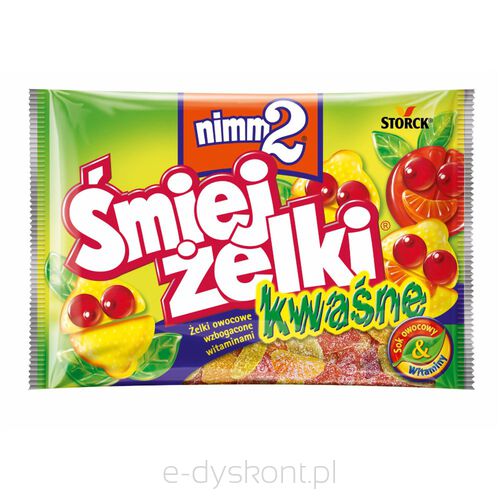 Nimm2 Śmiejżelki Kwaśne 100G