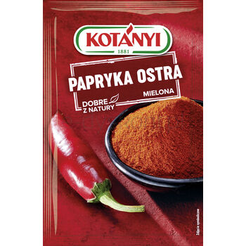 Kotanyi Papryka Ostra Mielona 22g