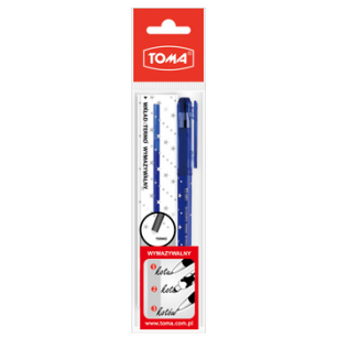 Długopis wymazywalny Termo S-fine + wkład Toma