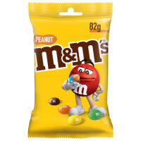 M&M'S Peanut Orzeszki Ziemne Oblane Czekoladą W Kolorowych Skorupkach 82 G