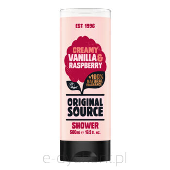 Żel Pod Prysznic Original Source Vanilla  Raspberry 500Ml