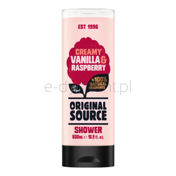 Żel Pod Prysznic Original Source Vanilla  Raspberry 500Ml