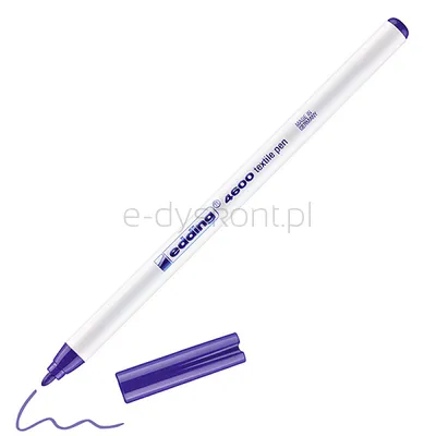Edding Pisak Tekstylny E-4600 1 Mm, Fioletowy