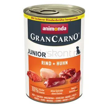 Animonda GranCarno Junior wołowina + kurczak Animonda 400g