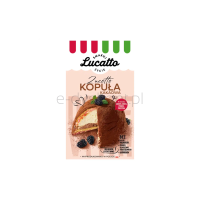 Lucatto Ciasto Kakaowa Kopuła 370g